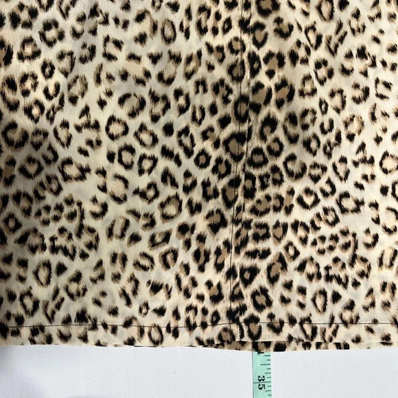 Equipment Lucida Sleeveless Leopard Print Dress XS Button Down Cheetah Print - Picture 5 of 6